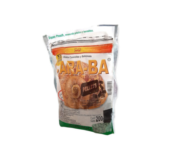 VENENO CARACOL BABOSAS CARA-BA 200gr - HORTAL