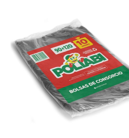 BOLSA DE CONSORCIO 90x120 x10un. - POLIABI