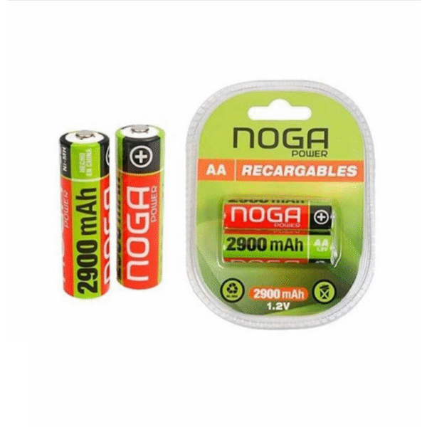 PILA RECARGABLE AA - NOGA - BLISTER - 2900