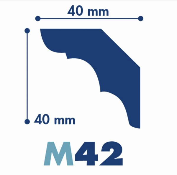 MOLDURA DE7 x mt - MAROPOR