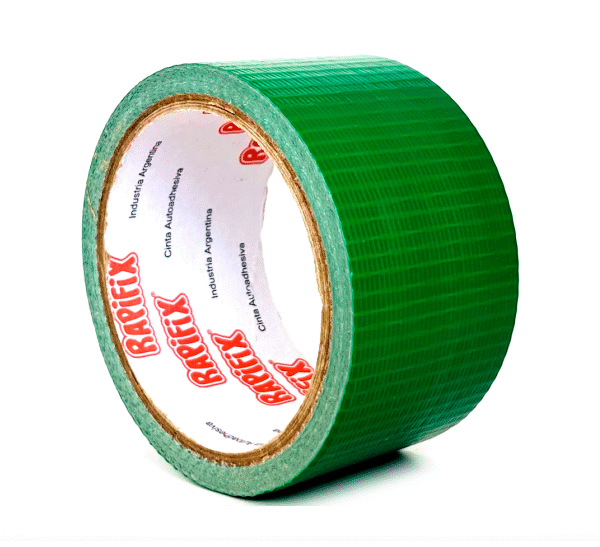 CINTA DUCT TAPE VERDE 50mm x 9mt - RAPIFIX