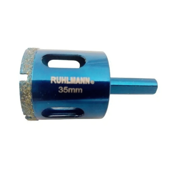 BROCA DIAMANTADA P/PORCELANATO 35mm - RUHLMANN