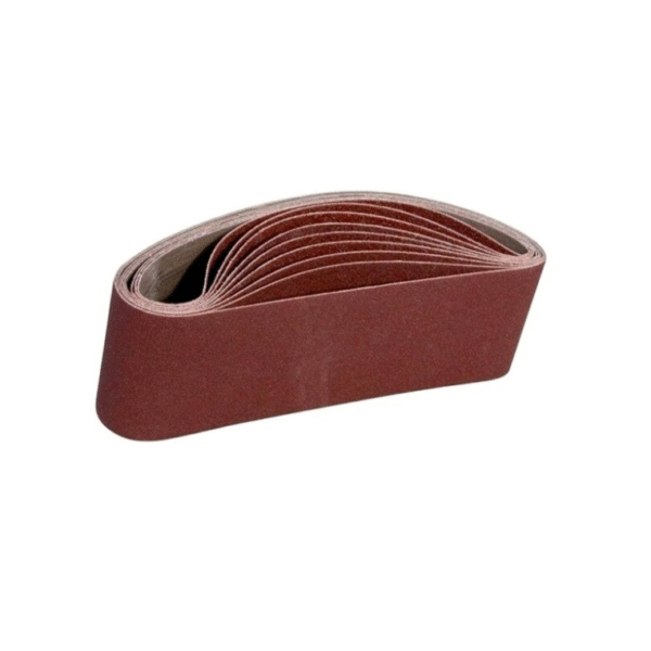 LIJA BANDA TELA ROJA G50 75x533mm OX. ALUM. - HUARGO