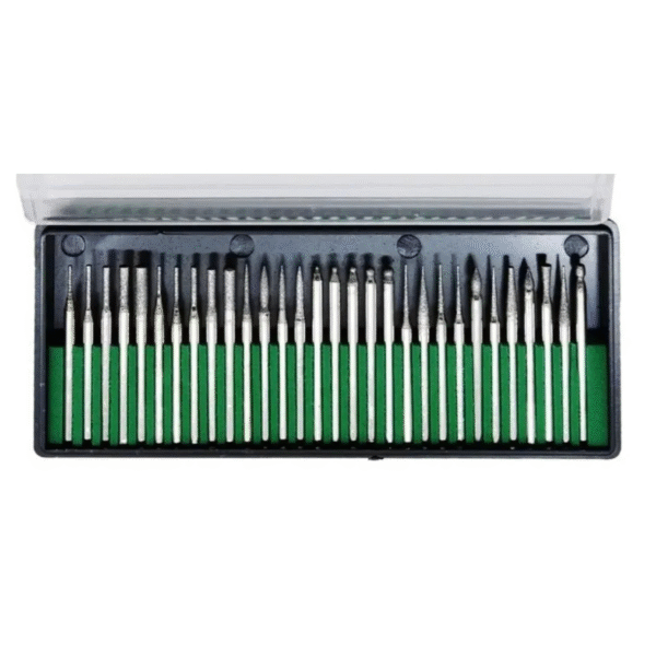 ACC. TORNO PUNTAS DIAMANTADAS 30pcs RU38049 - RUHLMANN