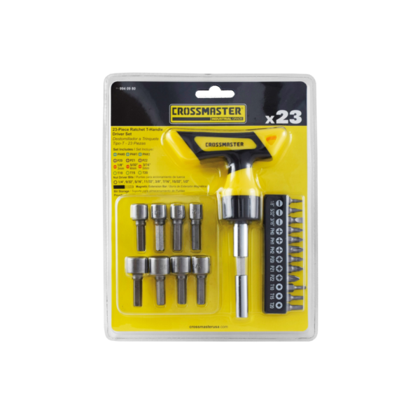 DESTORNILLADOR 23pcs T - CROSSMASTER