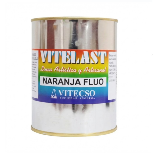 ESMALTE FLUO NARANJA 250cc - VITECSO