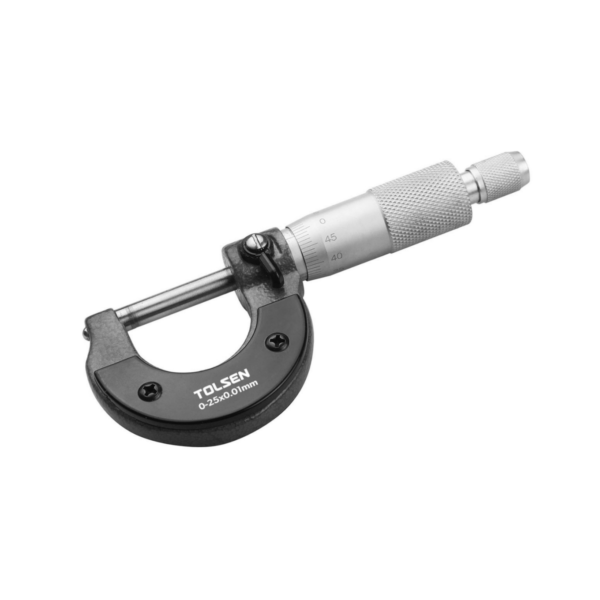 MICROMETRO 0-25mm/0.01mm - TOLSEN