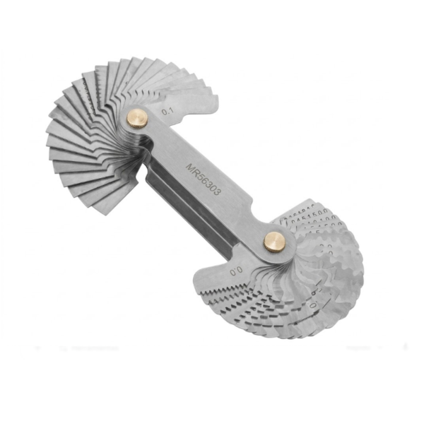 CALIBRE PEINE PARA MEDIR ROSCAS mm/SAE (RU47100) - RUHLMANN